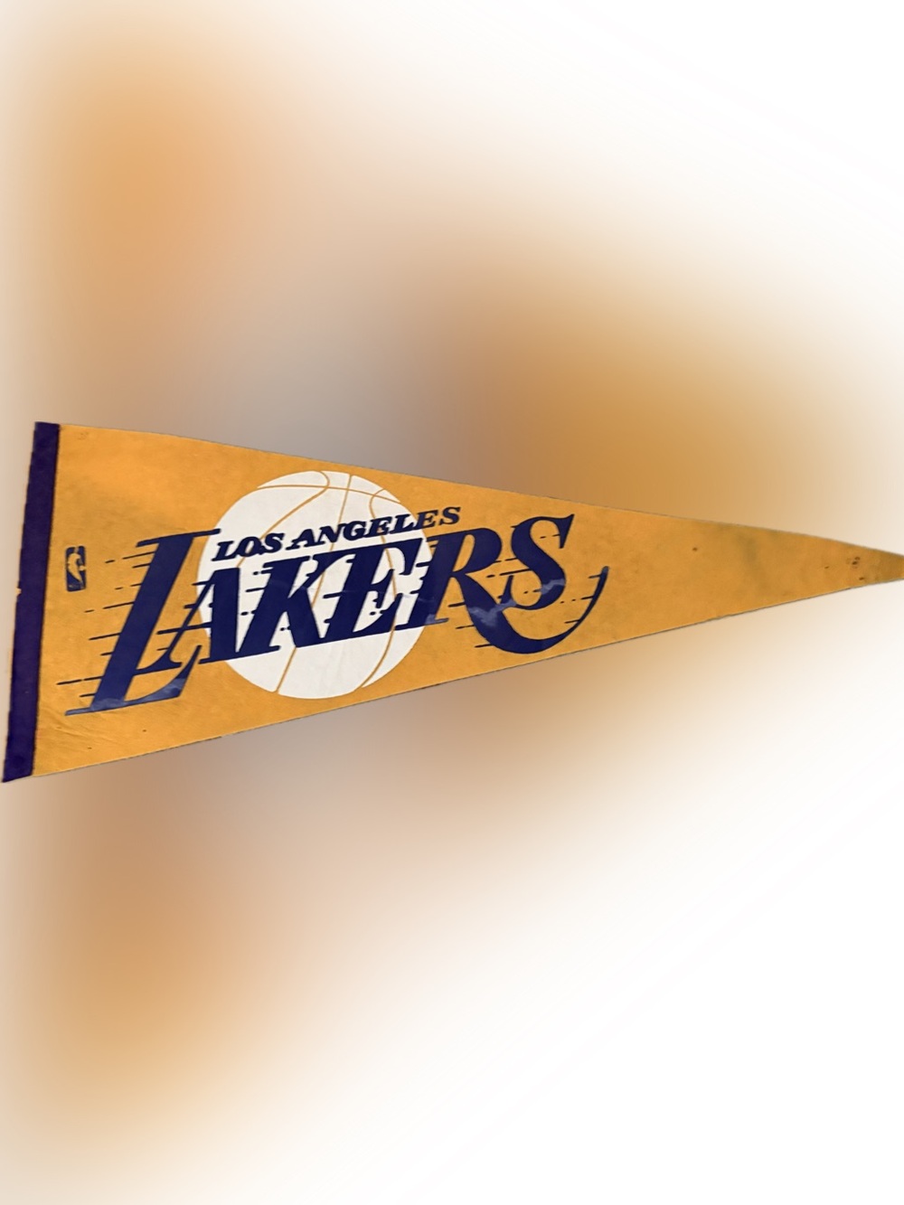 Vintage Los Angeles Lakers Pennant NBA